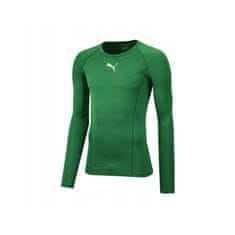 Puma Tričko výcvik zelená L Baselayer Tee Ls