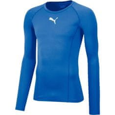 Puma Tričko výcvik modrá L Tee Ls