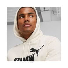 Puma Mikina béžová 176 - 181 cm/M Ess Big Logo Hoodie Fl Evening