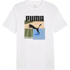 Puma Tričko biela M Graphics Summer Sports