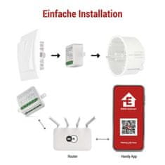 EMOS GoSmart prepínací modul IP-2102SW, WiFi, 2-kanálový