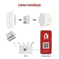 EMOS GoSmart prepínací modul IP-2102SW, WiFi, 2-kanálový