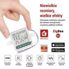 EMOS GoSmart modul motora IP-2122CZ, ZigBee, 2-kanálový