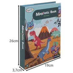 Kruzzel Magnetické puzzle - dinosauři 24730