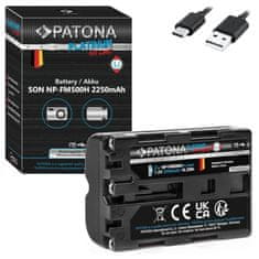 PATONA batéria pre foto Sony NP-FM500H 2250mAh Li-Ion Platinum USB-C nabíjanie