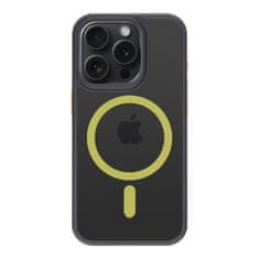 Tactical Obal / kryt na Apple iPhone 15 Pro čierne / žlté MagForce Hyperstealth 2.0 Tactical