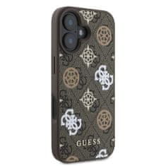 Guess Obal / kryt na Apple iPhone 16 hnedé - Guess