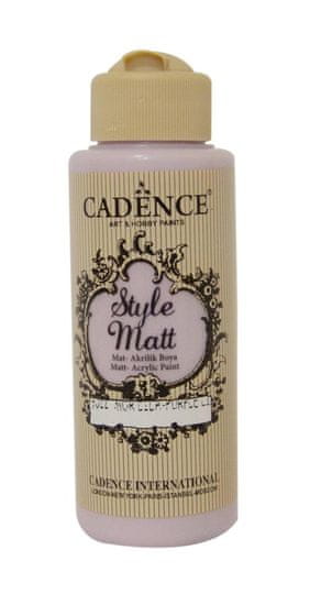 Cadence Matná akrylová farba Style Matt - fialová lila / 120 ml