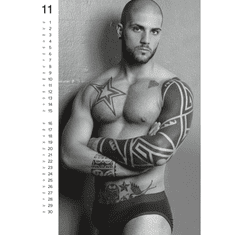 Kalendár Pin-up Calendar Soft Men 2025