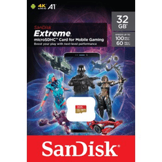 SanDisk microSDHC Extreme 32 GB &quot;Mobile Gaming&quot;