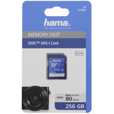 HAMA SDXC 256 GB Class 10, UHS-I 80 MB/s