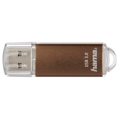 FlashPen Laeta, USB 3.0, 64 GB, 70 MB/s, hnedá