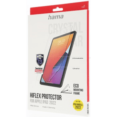 HAMA Hiflex, nerozbitná ochrana displeja pre Apple iPad 10,9" (10. generácia 2022), bezp.trieda 13