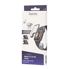 HAMA Hiflex, ochrana displeja pre Apple Watch 4/5/6/SE 1. Gen/SE 2. Gen, 44 mm, nerozbitná