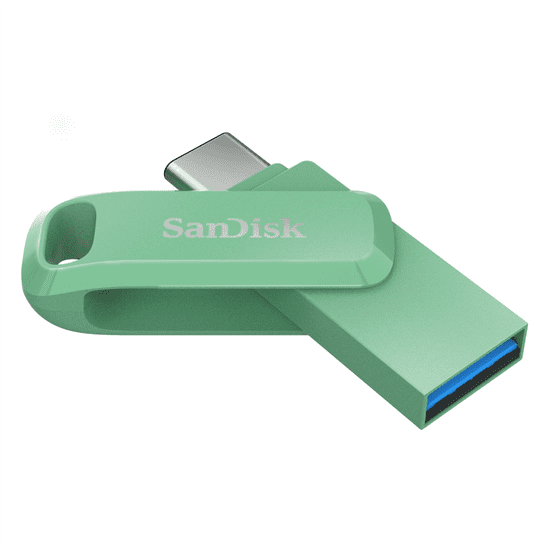 SanDisk Ultra Dual Drive Go USB Type-C, Absinthe zelená 150 MB/s 64 GB