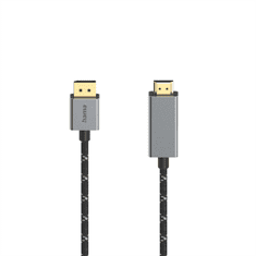 HAMA kábel DisplayPort na HDMI 1,5 m, UHD/4K @ 60 Hz, Prime Line