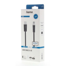 HAMA USB 2.0 kábel typ AB, 3 m