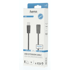 HAMA predlžovací USB 2.0 kábel, 0,75 m