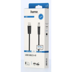 HAMA USB 2.0 kábel typ AB, 1,5 m