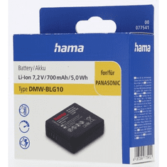 HAMA fotoakumulátor Panasonic DMW-BLG10, Li-Ion 7,2 V/700 mAh