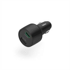 HAMA rýchla USB nabíjačka do vozidla USB-C PD/QC, USB-A, 32 W