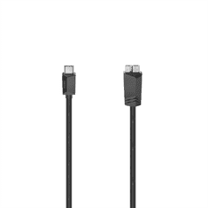 HAMA USB-C 3.2 Gen1 kábel typ C - micro B, 0,75 m