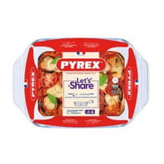 Pyrex PEKÁČ SKLENENÝ 4 L, 39X25 CM