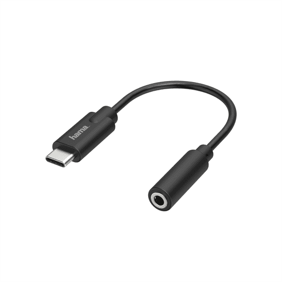 HAMA audio adaptér USB-C na jack 3,5 mm, aktívny