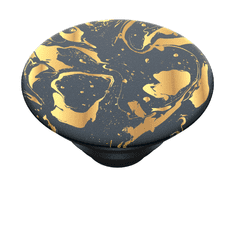 PopSockets PopTop Gen.2, Gilded Swirl, zlatá špirála na čiernom pozadí, výmenný vršok