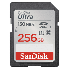 SanDisk Ultra 256 GB SDXC Memory Card 150 MB/s