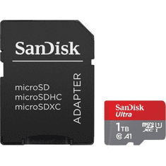 SanDisk Ultra microSDXC 1TB + SD adaptér 150 MB/s A1 Class 10 UHS-I