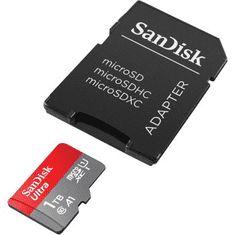 SanDisk Ultra microSDXC 1TB + SD adaptér 150 MB/s A1 Class 10 UHS-I