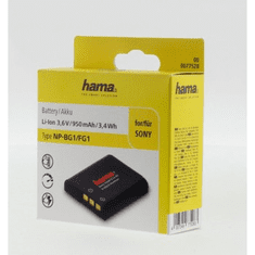 HAMA fotoakumulátor Sony NP-BG1, Li-Ion 3,6 V/950 mAh