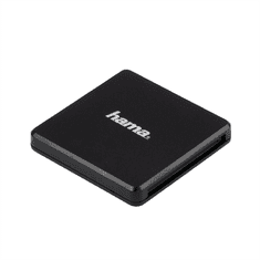 HAMA Multi čítačka kariet USB 3.0, SD/microSD/CF, čierna