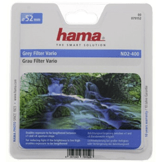 HAMA filter sivý Vario ND2-400, 52 mm