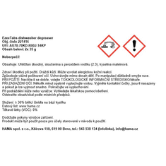EzeeTabs eco tablety na odmastenie umývačky riadu, vegán, 2 ks á 35 g