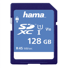 HAMA SDXC 128 GB UHS-I 45 MB/s Class 10