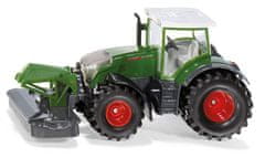 SIKU Farmer - traktor Fendt 942 Vario s predným sekacím nástavcom 1:50