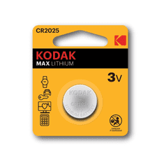 KODAK batéria MAX Lithium, CR 2025