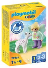 Playmobil PLAYMOBIL 1.2.3 70402 Vília kamarátka s kolouškom