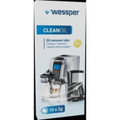 Wessper Čistiace tablety 10 x 2g pre kávovary Bosch, Saeco a krups -