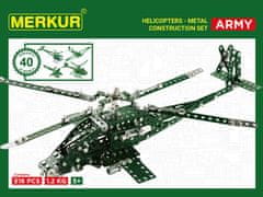 Merkur Merkúr Helikopter Set 515 dielov / 40 modelov