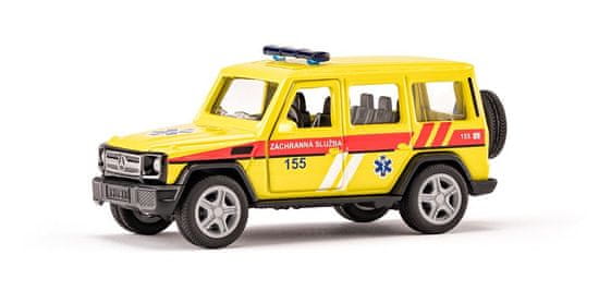 SIKU Super česká verzia - ambulancia Mercedes AMG G65