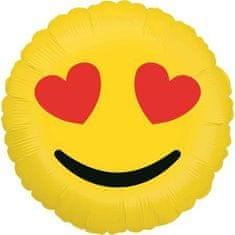 Grabo Nafukovací balónik emoji love 46cm -