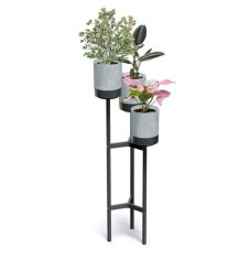 Prosperplast Stojan na kvety Bloomie Stand sivý 42 cm