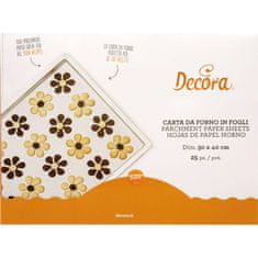 Decora Pečiaci papier na pečenie 30x40cm 25 hárkov -