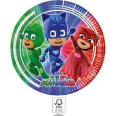 Procos Papierový tanier na párty 23cm PJ Masks -