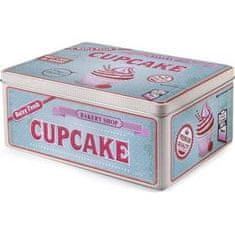 Ibili Dizajnová dóza retro cupcake 22x16cm -