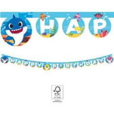 Procos Girlanda Happy Birthday Baby Shark -