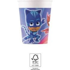 Procos Papierové tégliky 200ml PJ Masks -